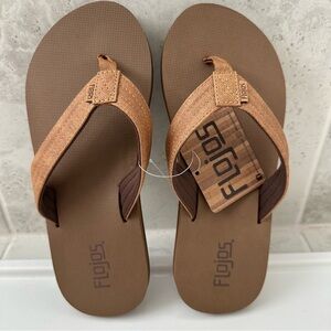 Flojos Kids Rogan Flip Flops Size 5